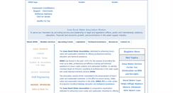 Desktop Screenshot of iowaruralwater.org